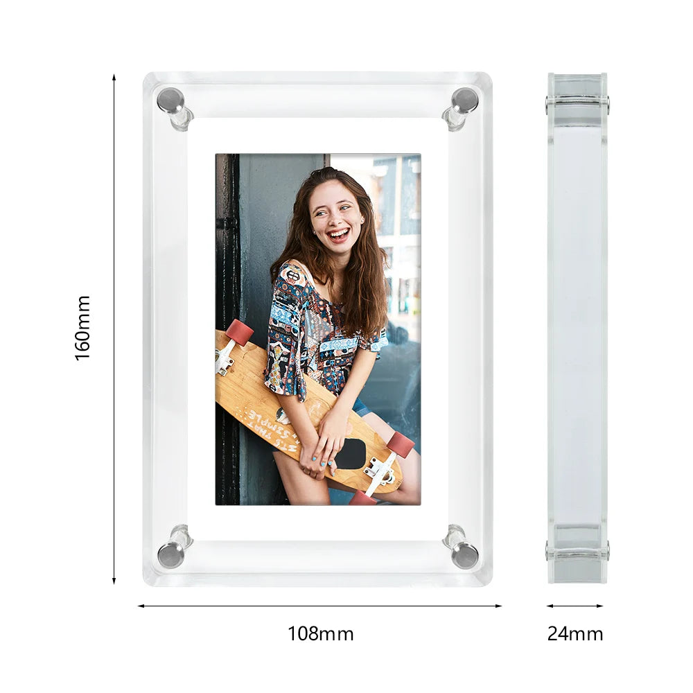 ✨ GlowFrame – Acryl-Digitalrahmen