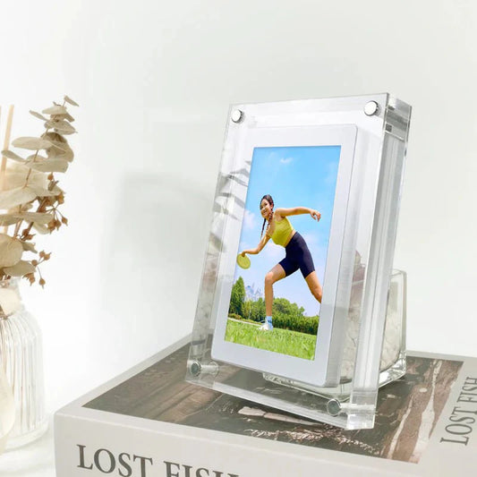 ✨ GlowFrame – Acryl-Digitalrahmen